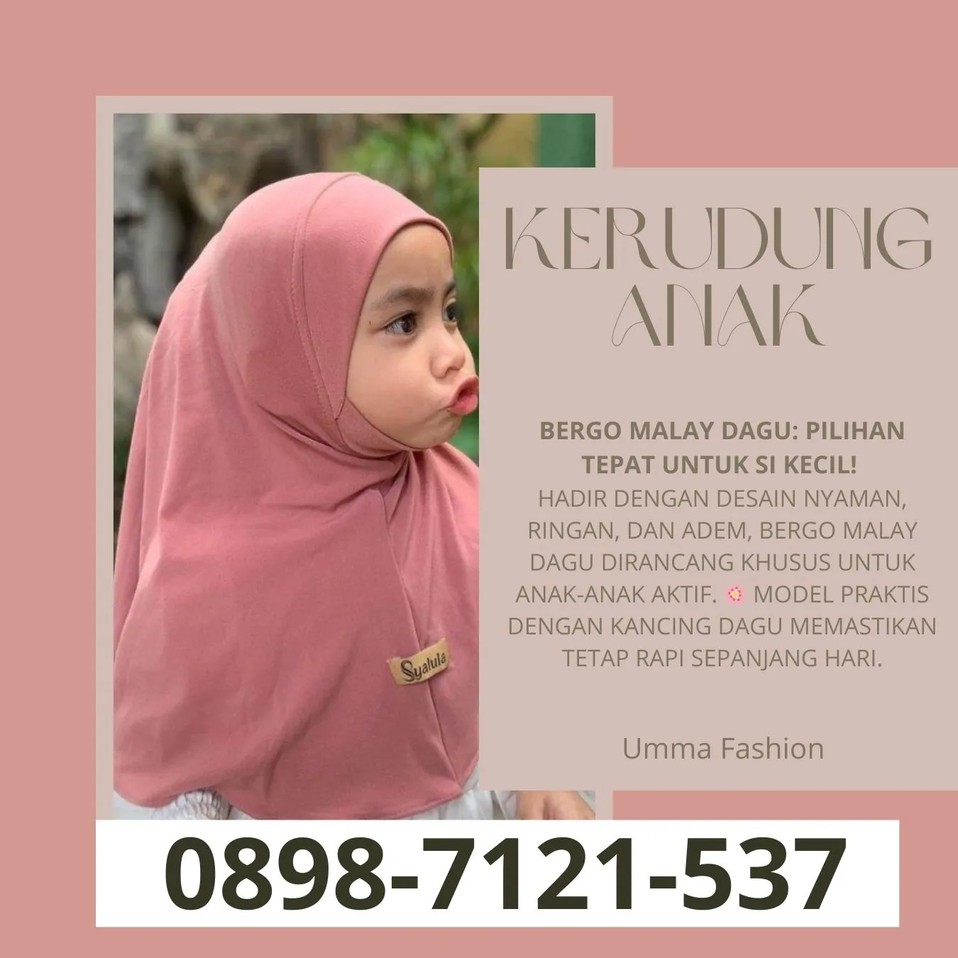 Kerudung Anak Bayi |Umma Fashion| di Astanaanyar Bandung
