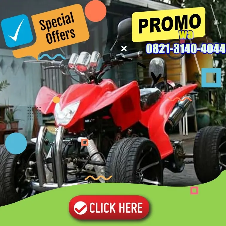 DISTRIBUTOR AGEN MOTOR ATV 150 CC sport ceper baru bukan bekas  SIAP KIRIM  KEDIRI GROGOL