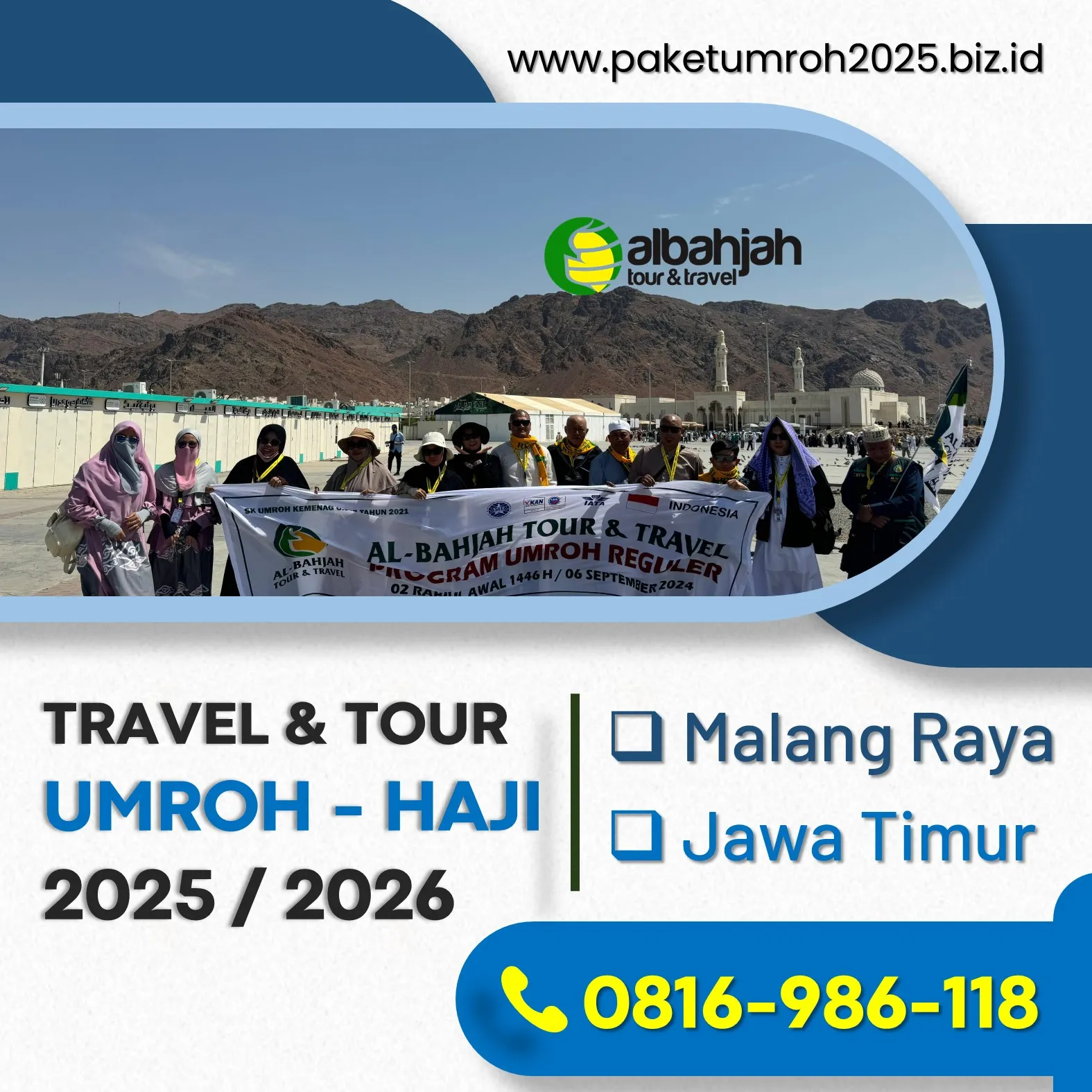 Paket Umroh Keluarga 2025 Krembung Sidoarjo AL Bahjah