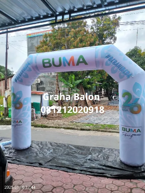 Jual Balon Gate Start Finish Kota Makasar. Hub 081212020918