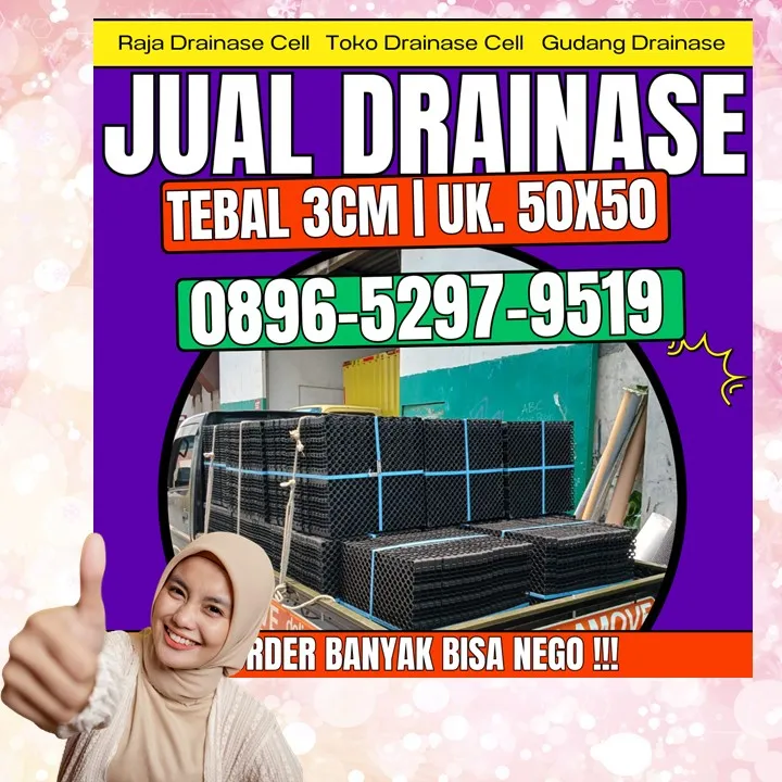 0896-5297-9519 (Bu Diana), Grosir Drainase Cell Medan Kisaran Barat