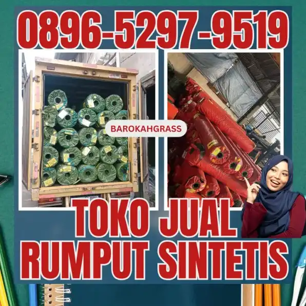 0896-5297-9519 (Bu Diana), Jual Rumput Sintetis Padang Enam Lingkung