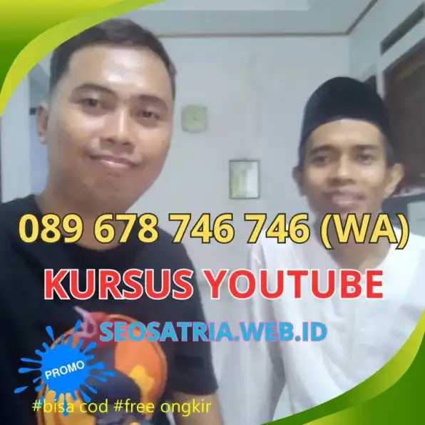 Kursus Youtuber Bandung, Murah+SUPPORT LIFETIME 089678746746 Terbatas