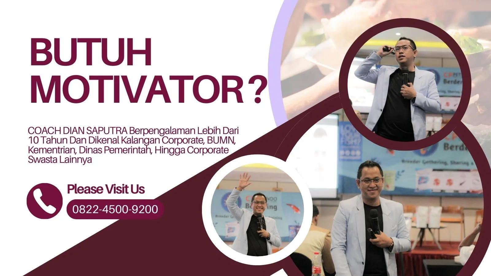 Motivator Leadership Salatiga, Terpercaya & Solutif, Dian Saputra