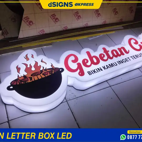 Sign Letter Box Akrilik 0877-7723-2025