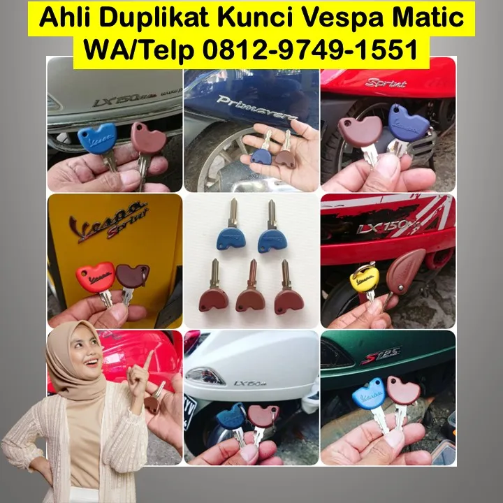 0812-9749-1551Tukang Kunci Vespa Matic Profesional Indramayu