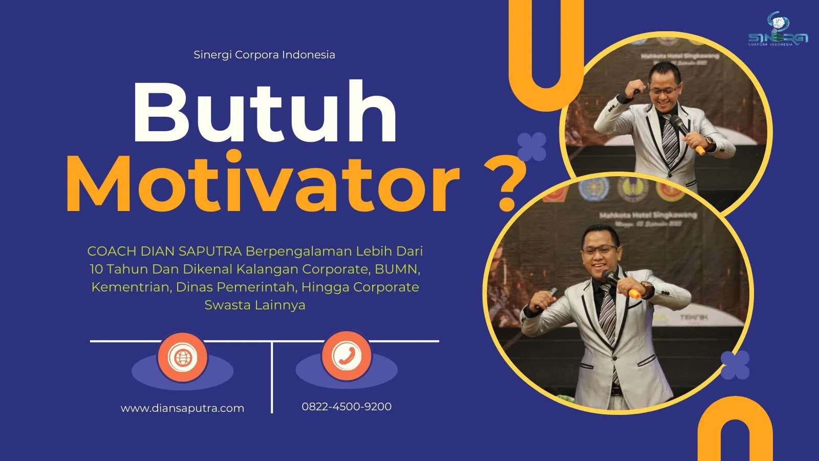Trainer Motivator Banjarnegara, Terpercaya & Solutif, Dian Saputra