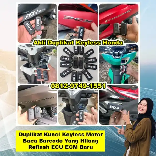 0812-9749-1551(WA), Duplikat Keyless Terbaik Honda PCX ADV Vario SCOOPY Pabuaran Cirebon