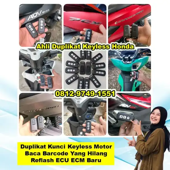 0812-9749-1551(WA), Duplikat Kunci Keyless Honda PCX ADV Vario SCOOPY Pasaleman Cirebon