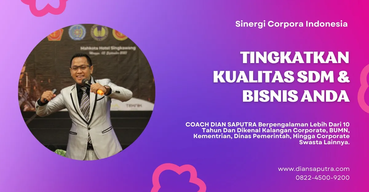 Jasa Motivator Jogja, Terpercaya & Solutif, Dian Saputra