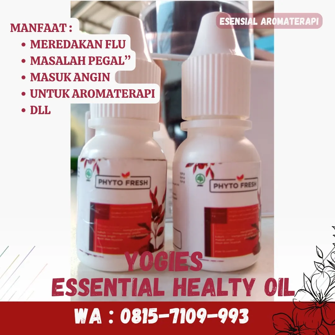 (YOGIES), Phyto Fresh Kab Aceh Barat, Minyak Terapi Dengan Aroma Alami