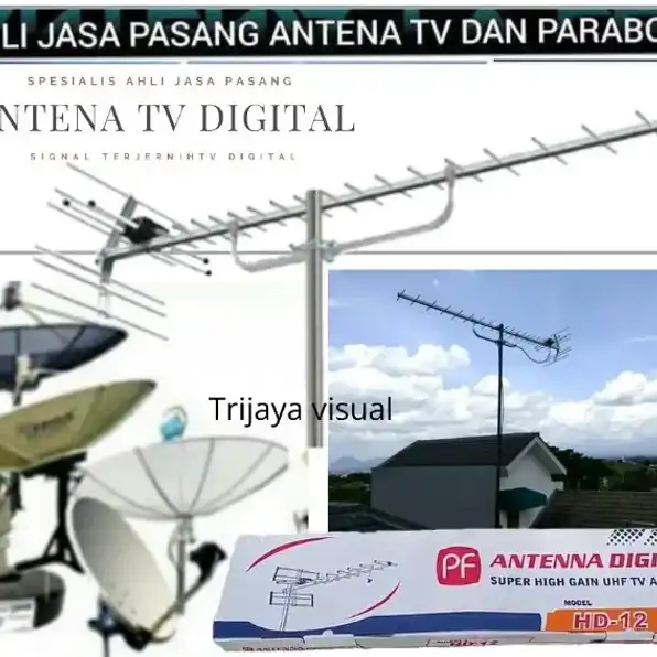 agen ahli jasa pasang antena TV digital service meruyung Grogol Limo Krukut Depok