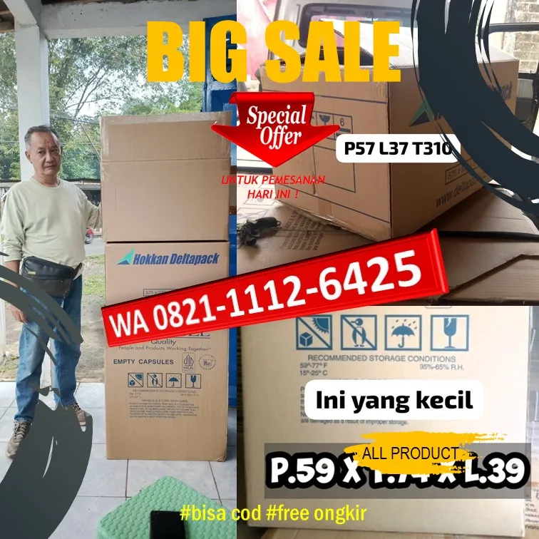 Supplier Kardus Bekas untuk Packing Tempuran Karawang