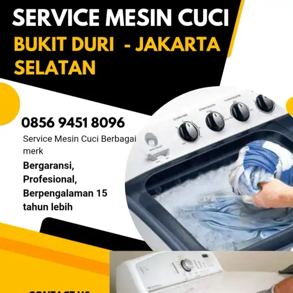 Jasa Service Mesin Cuci Daerah Bukit Duri Jakarta Selatan 0856 9451 8096