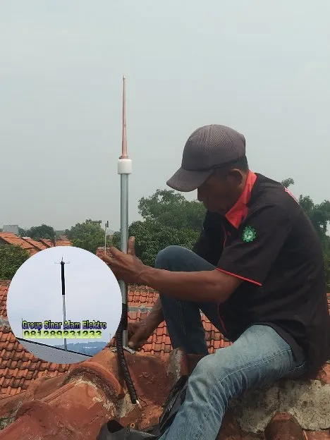 Rumah Tinggal Pasang Penangkal Petir Tegal Alur Kalideres