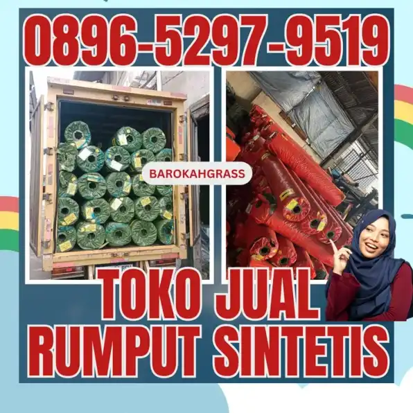 0896-5297-9519 (Bu Diana), Jual Rumput Sintetis Makassar Bone Amali