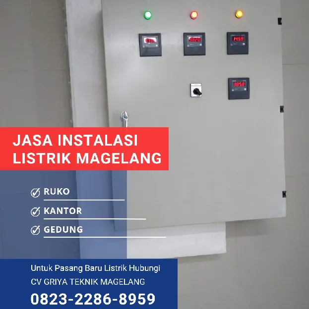 Teknisi Instalasi Listrik Magelang, Solusi Aman & Hemat 0823,2286,8959