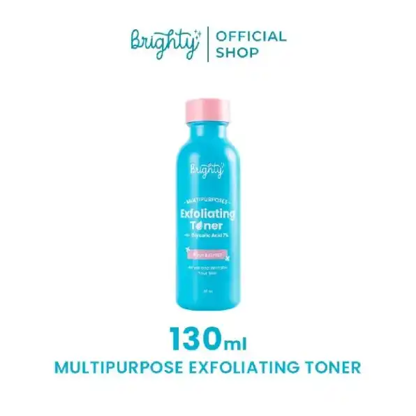 Brighty Multipurpose Exfoliating Toner Pemutih badan pencerah badan pencerah ketiak pemutih leher