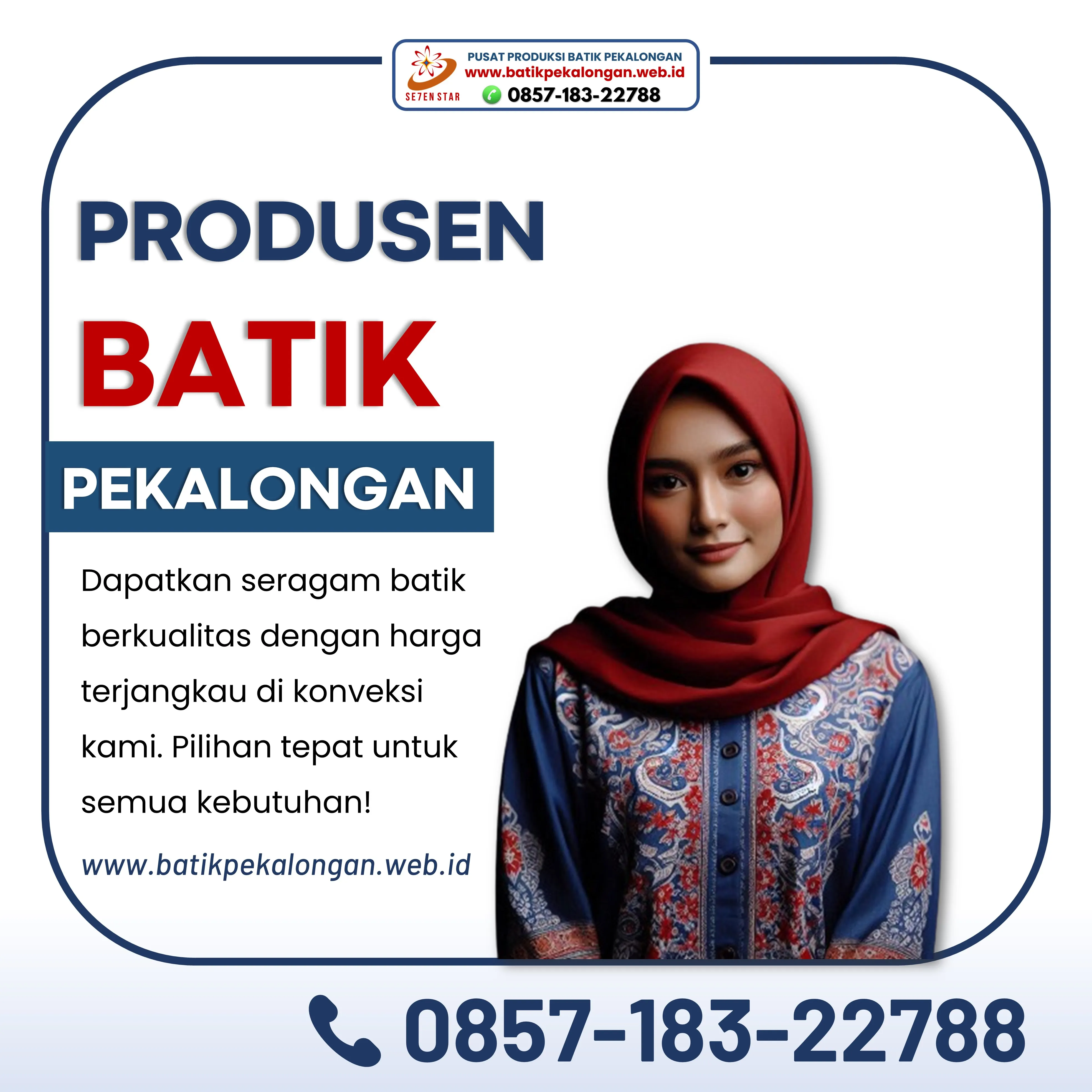 Produsen Seragam Batik Umroh Pekalongan