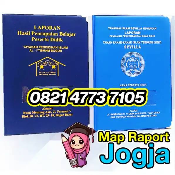 0821-4773-7105 Pembuatan Map Ijazah Sampul Raport di Wates Kulon Progo