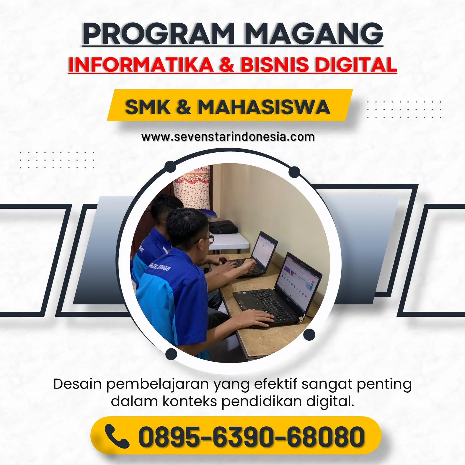 (WA 0895-6390-68080) Program PKL Mahasiswa 3 Bulan di Malang