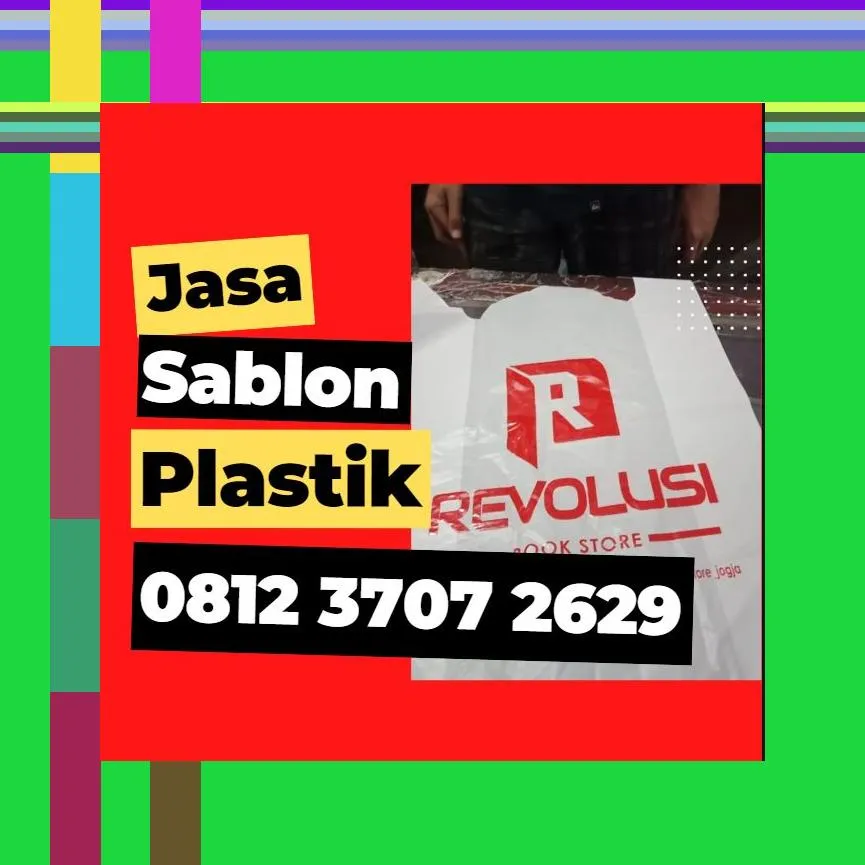 Jasa Sablon Plastik OPP di Gedong Tengen