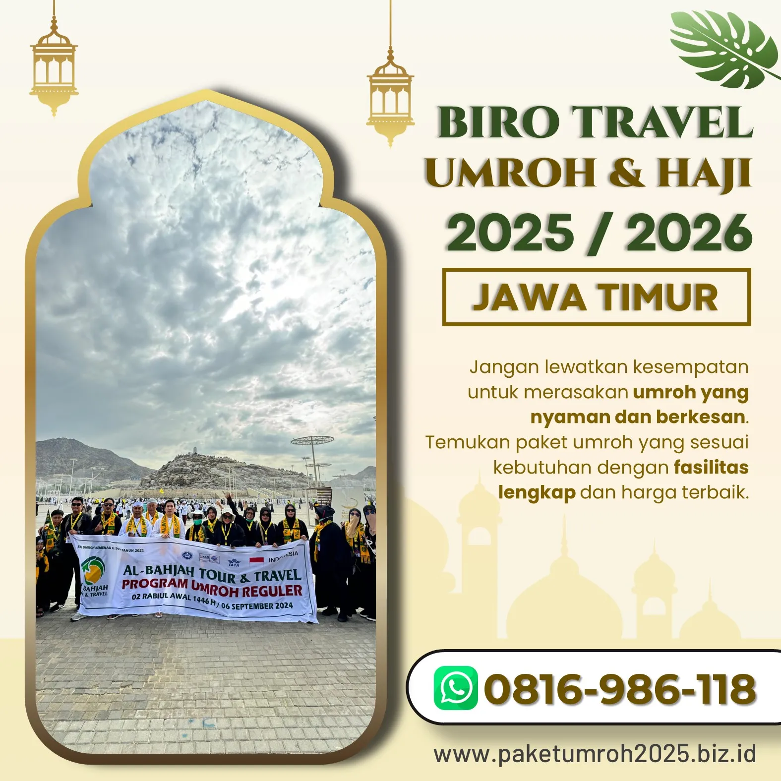 Travel Umroh Syawal 2025 Udanawu Blitar – Perjalanan Spiritual yang Nyaman