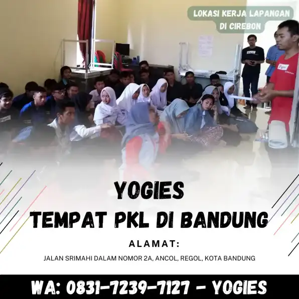 WA : 0831-7239-7127 ( YOGIES ) Tempat PKL Di Bandung, Yogies, Lowongan Praktik Kerja Di Bandung Barat, Lowongan Praktik Kerja Di Cianjur, Lokasi Kerja Lapangan Di Bekasi, Jurusan Multimedia