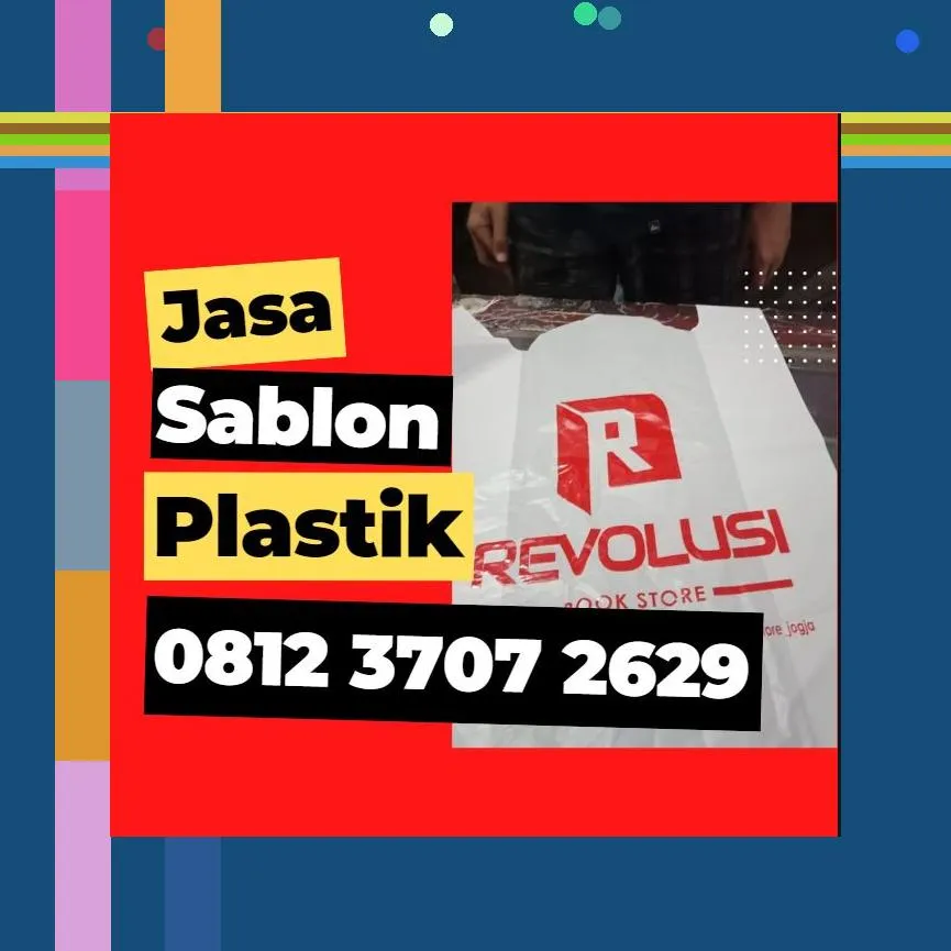 Jasa Sablon Plastik OPP di Bambanglipuro