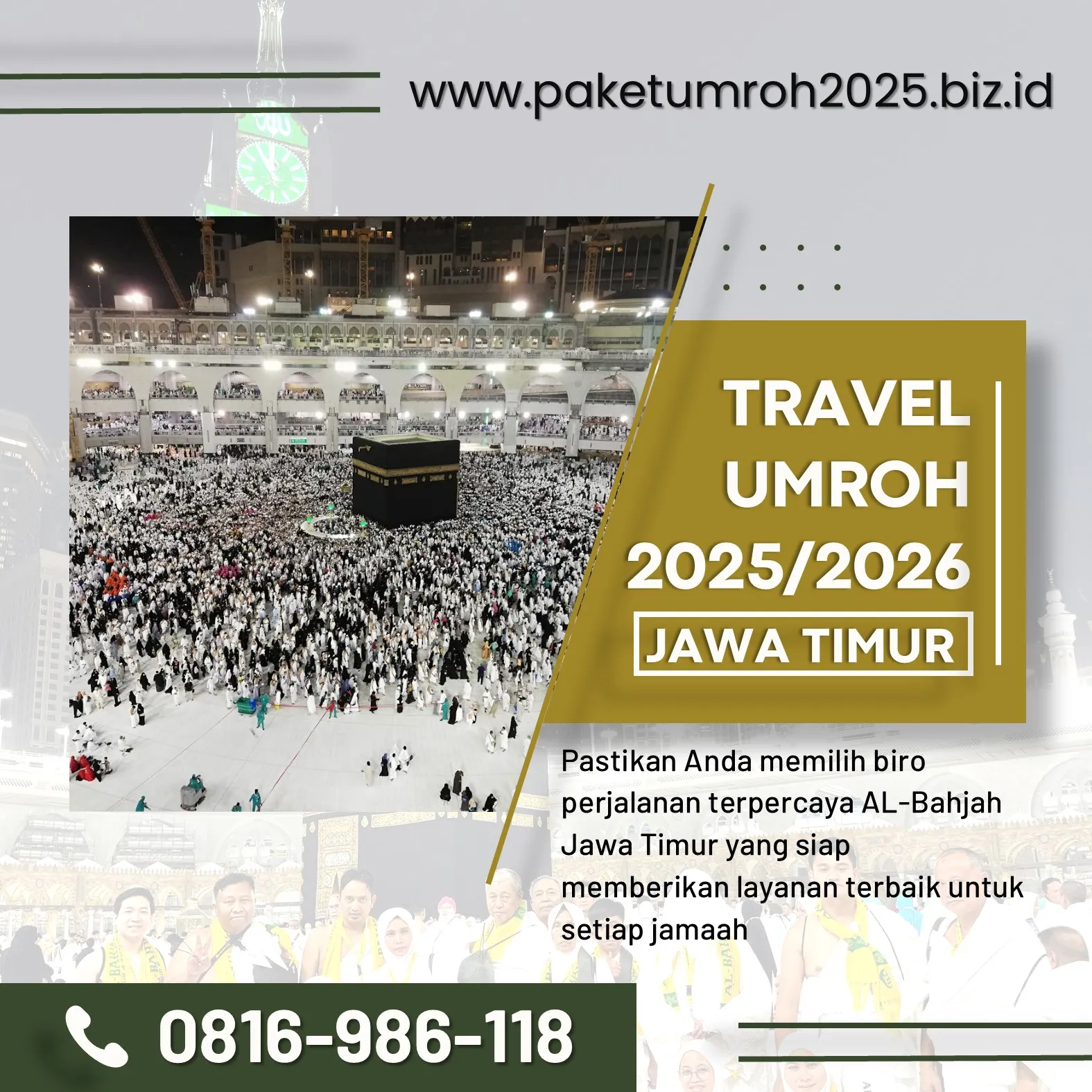 Travel Umroh Eksklusif Kanigoro Blitar AL Bahjah