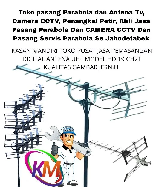 Pasang Antena TV Gambar Jernih Jatiasih, Bekasi