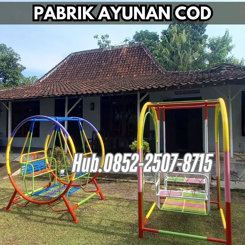 Hub 0852-2507-8715 CUKUP SHARE LOCK !! ayunan besi sederhana Dan Perosotan Custom Kec Susukan Banjarnegara Bayar COD Free Ongkir