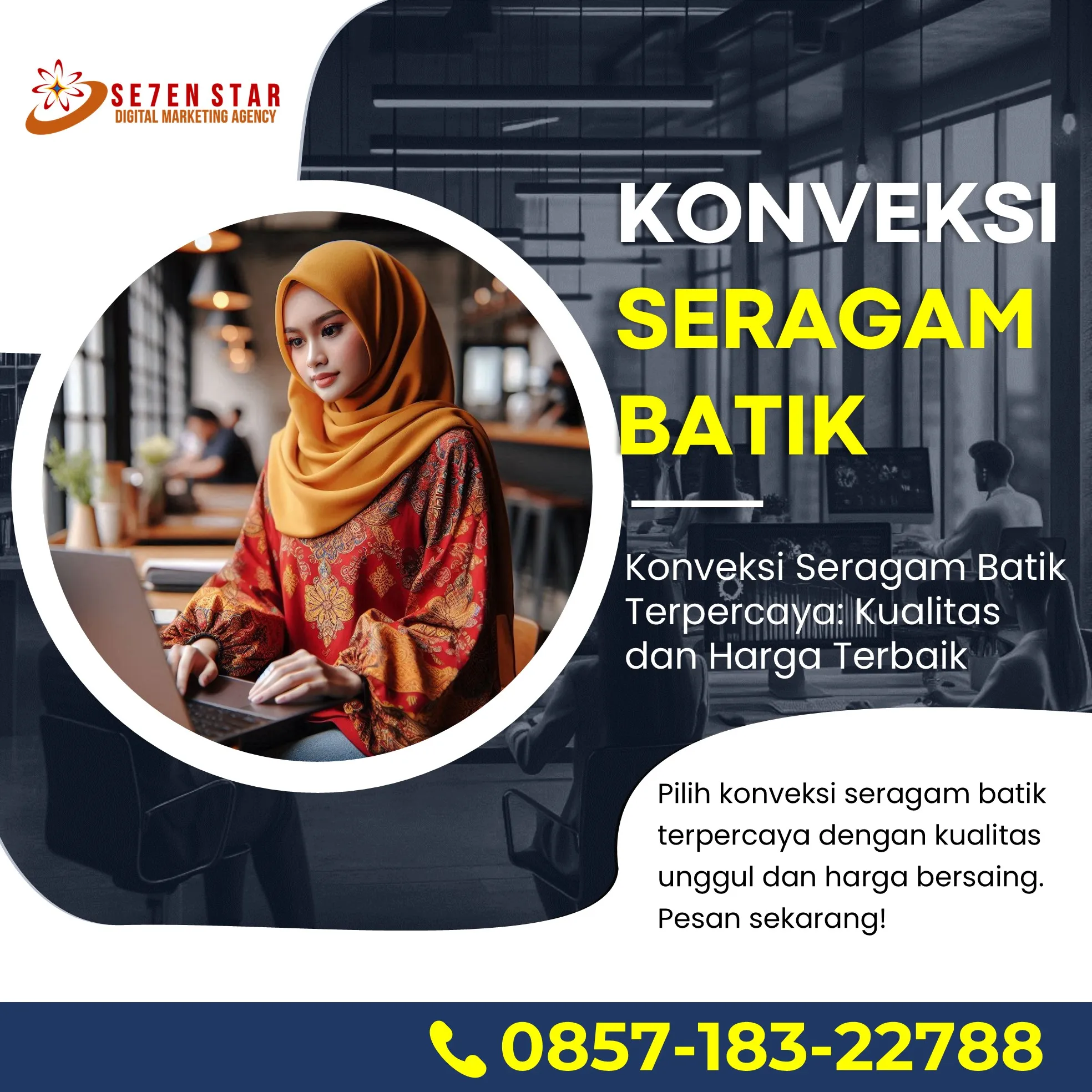 Konveksi Seragam Batik Perusahaan Pekalongan