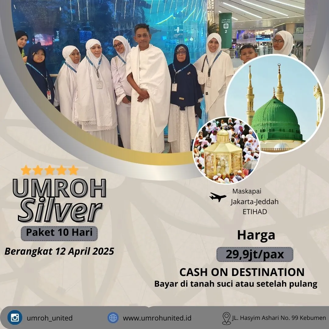 DEKAT KAKBAH, Biro Travel Umroh Reguler Padang Jogja Jogja UMROH UNITED BANGKALAN
