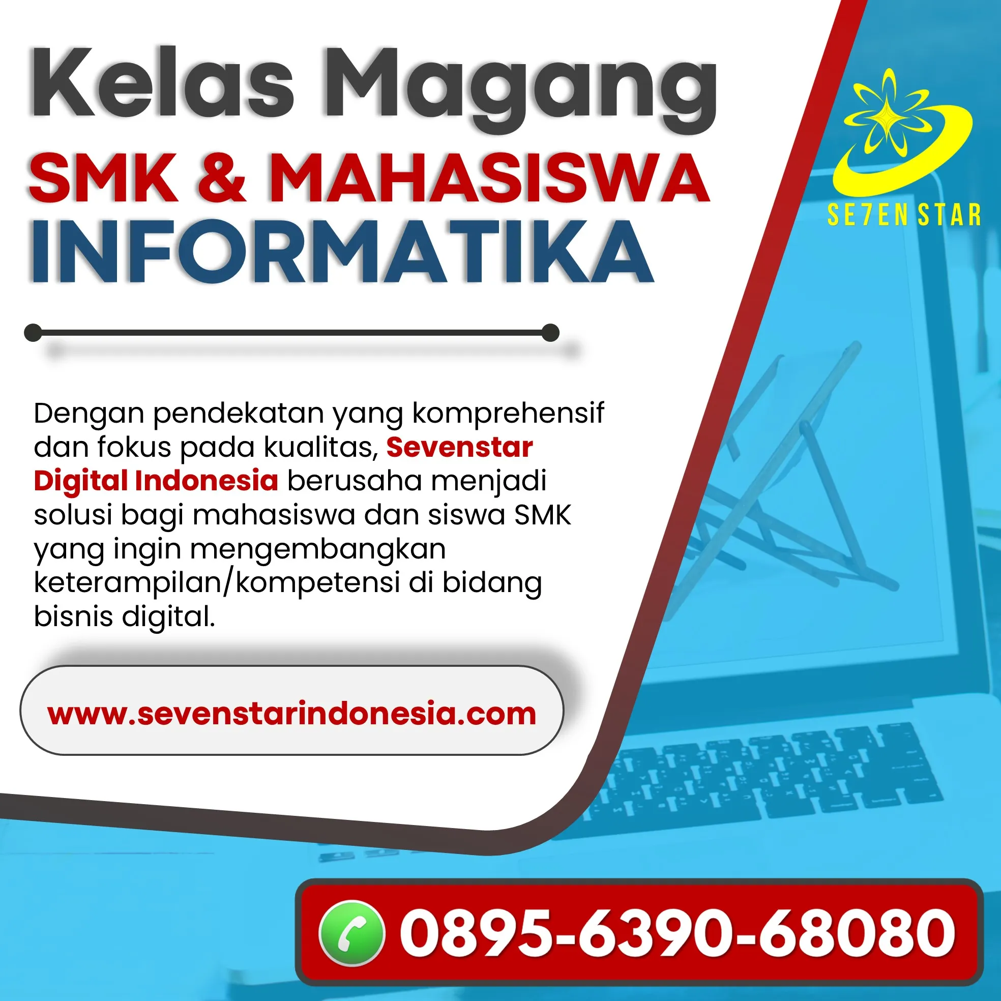 (WA 0895-6390-68080) Daftar Magang Informatika di Kediri