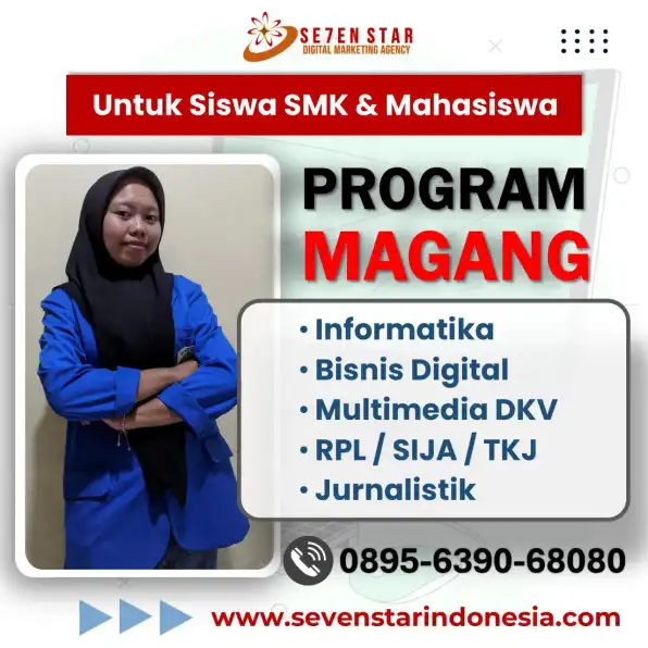 WA 0895-6390-68080, Lowongan PKL Jurusan Multimedia DKV di Kediri