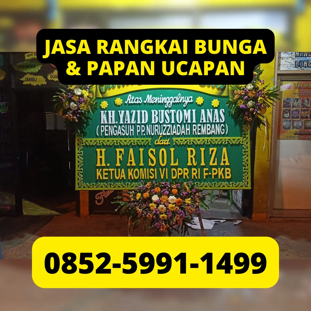 Jual Papan Bunga Ucapan Pandaan