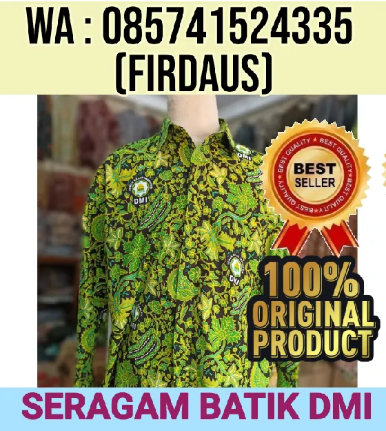 KUALITAS BATIK ASLI  Penjahit Baju batik DMI Gunungkidul Jakarta Barat Raudhah Bati