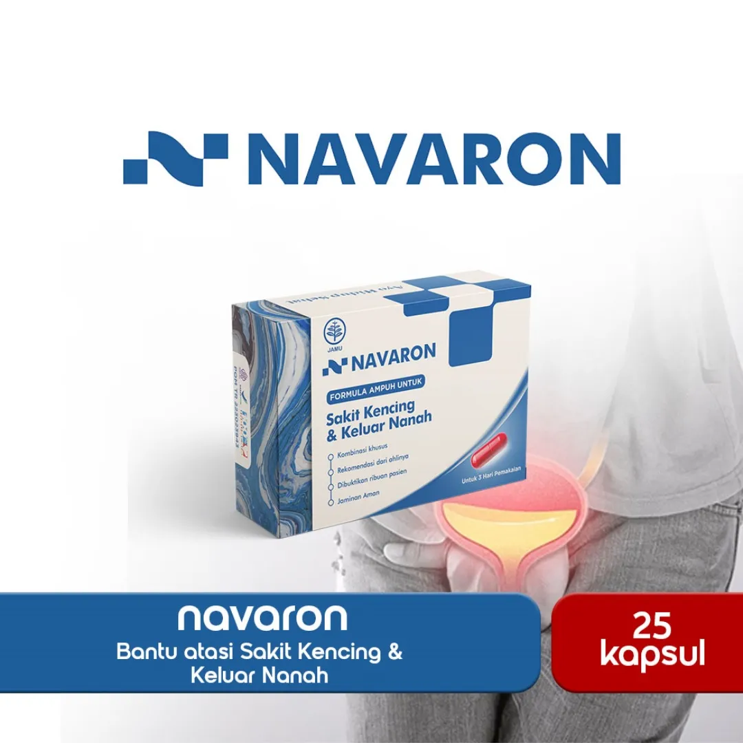 NAVARON Obat Herbal untuk Sipilis dan Gonore Tanpa Efek Samping, Aman untuk Pria dan Wanita