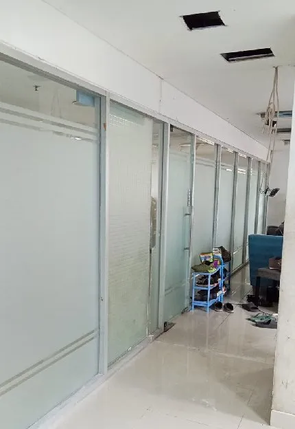 pasang sticker sandblast serpong