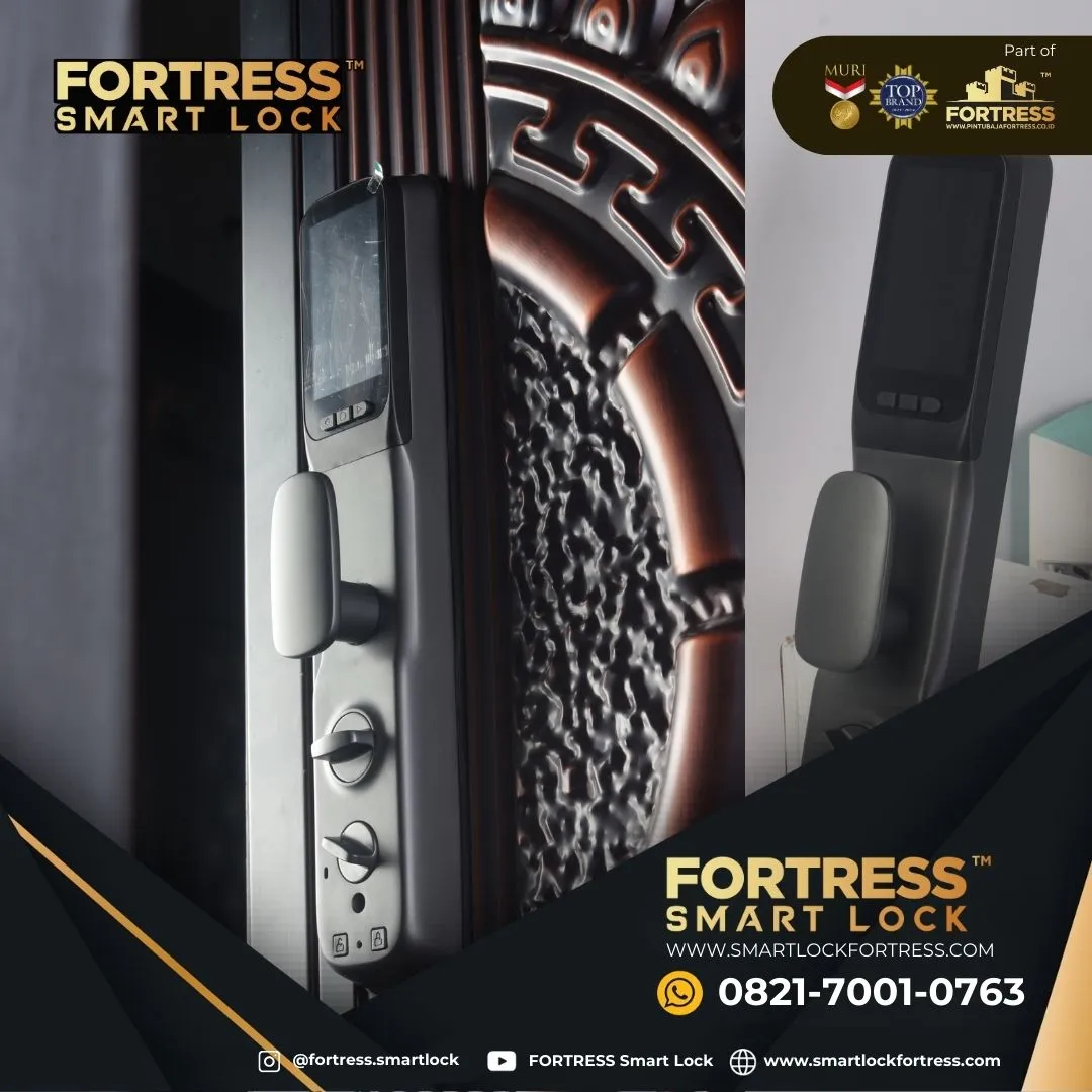 (FORTRESS) Smart Door Lock Camera Di Palu