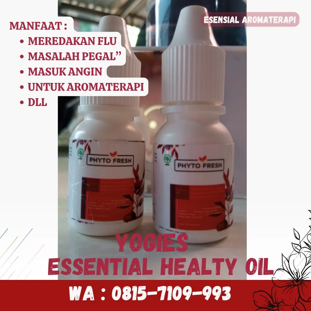 (YOGIES), Phyto Fresh Kab Aceh Besar, Minyak Terapi Dengan Efek Menyegarkan