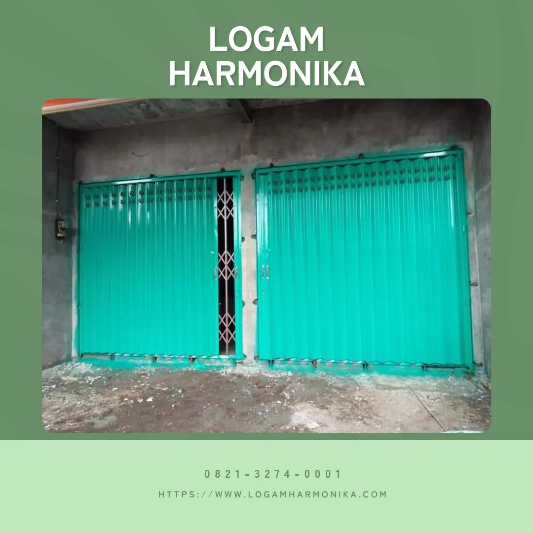 JUAL PINTU HARMONIKA PONOROGO www.logamharmonika.com