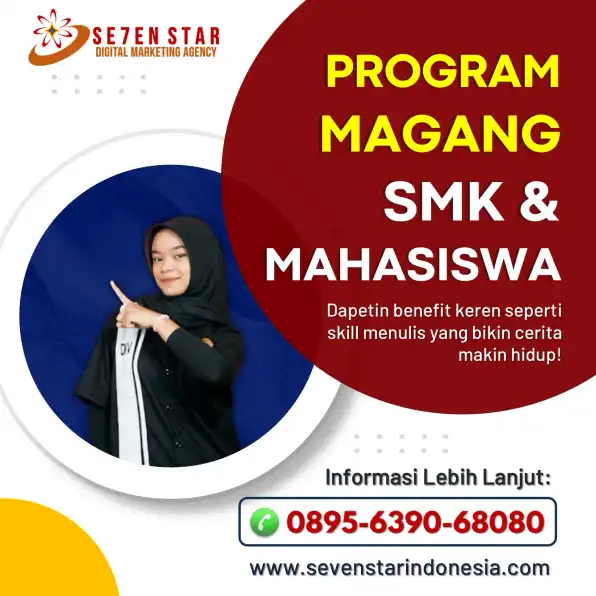 Hub 0895-6390-68080, lowongan magang Informatika di Malang!