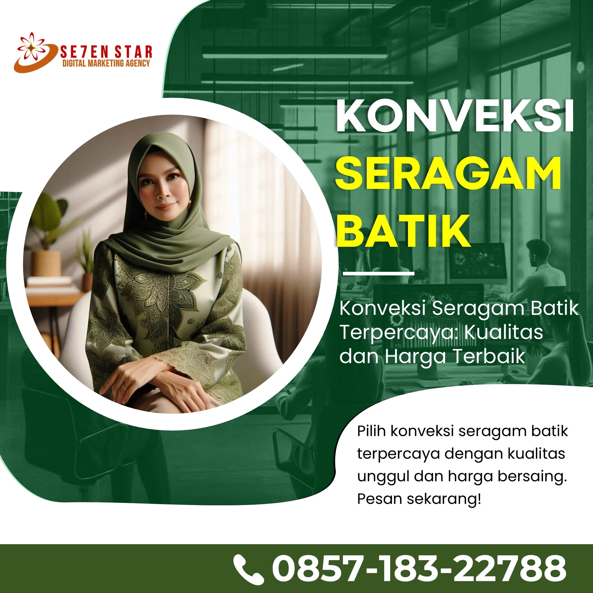 Konveksi Seragam Batik Perusahaan Pekalongan