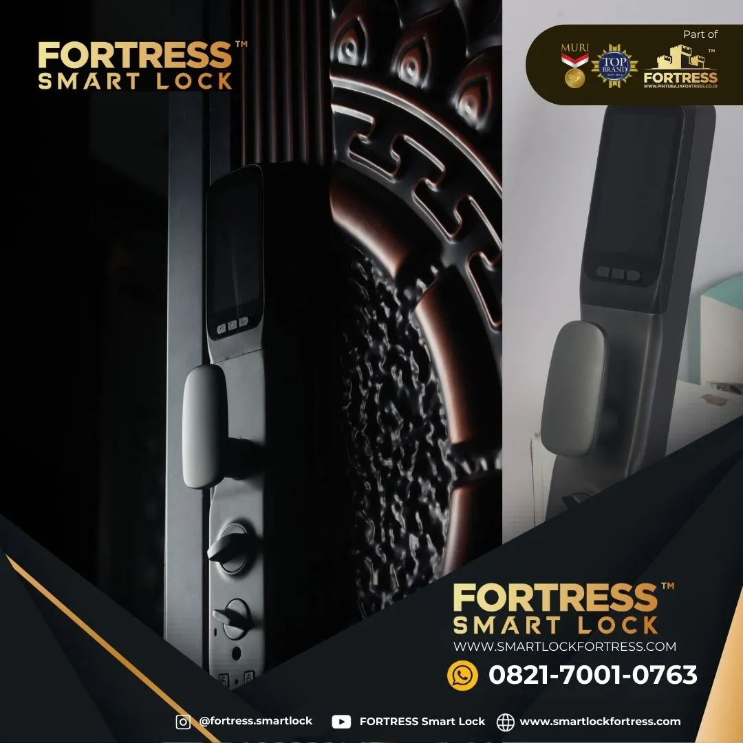 (FORTRESS) Smart Lock Door Murah Terbaik Di Palu