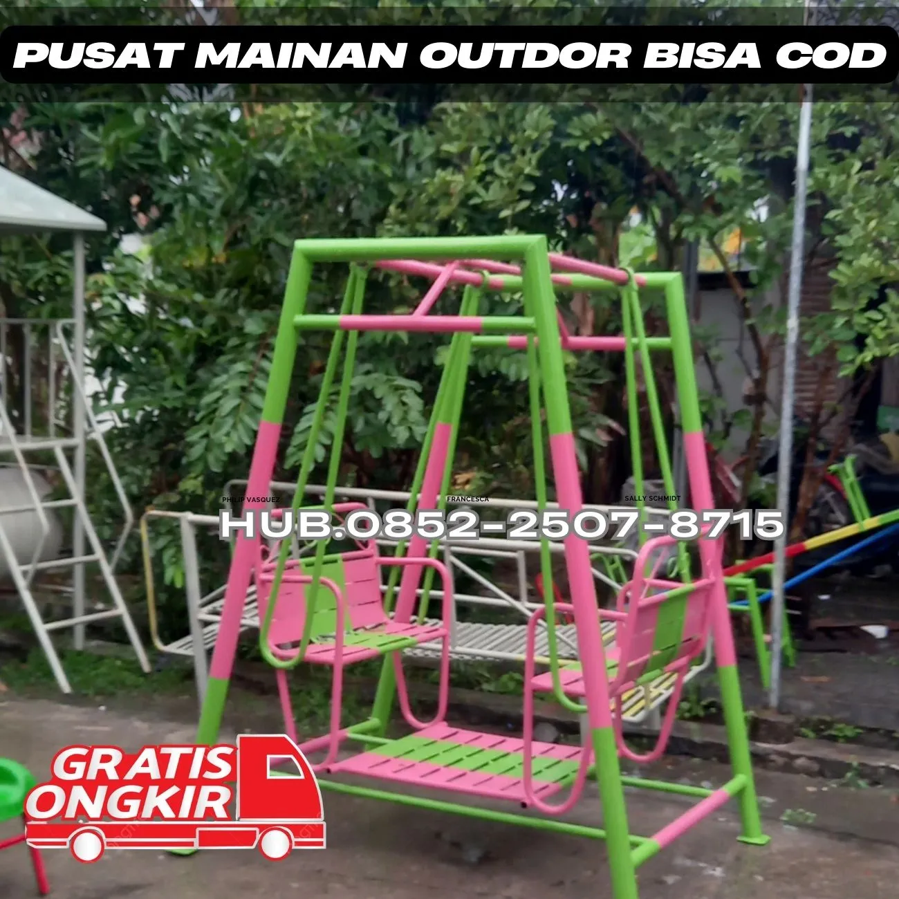 Rekomendasi ayunan besi depan rumah Dan mainan outdoor tk Kec Panjatan Kulon Progo