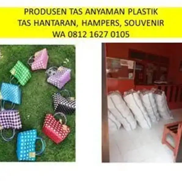 TERMURAH, WA 0812-1627-0105, Grosir Tas Anyaman Plastik di Aceh Barat, Toko Tas Anyaman Plastik Blitar Badung