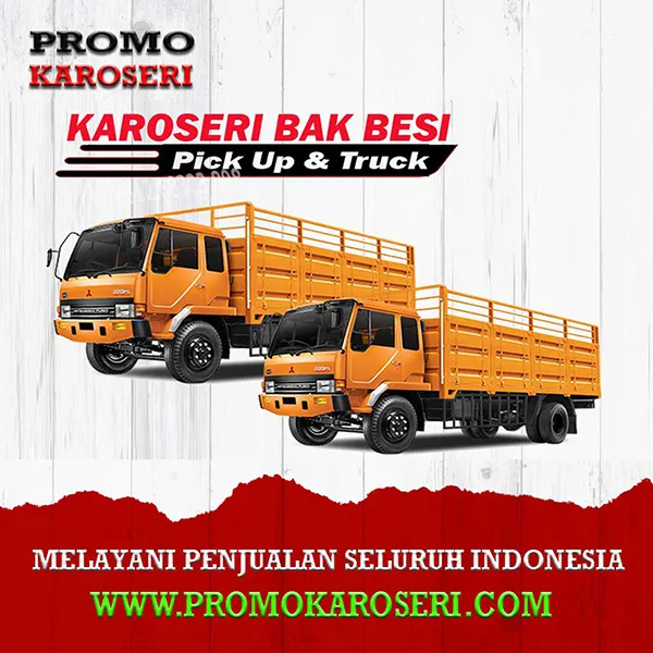 BENGKEL PERBAIKAN KAROSERI BAK BESI