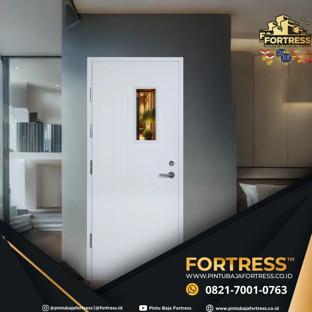 (FORTRESS) Pintu Utama Baja Ringan Di Banjarmasin